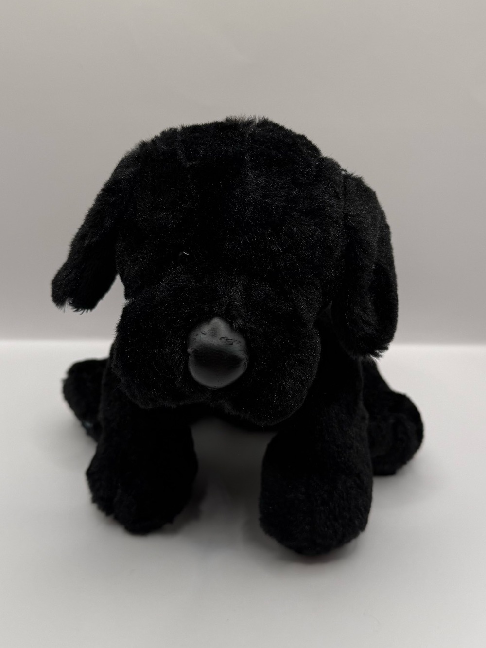 GANZ Webkinz Black Labrador Retriever Black Lab Dog Plush Stuffed Animal